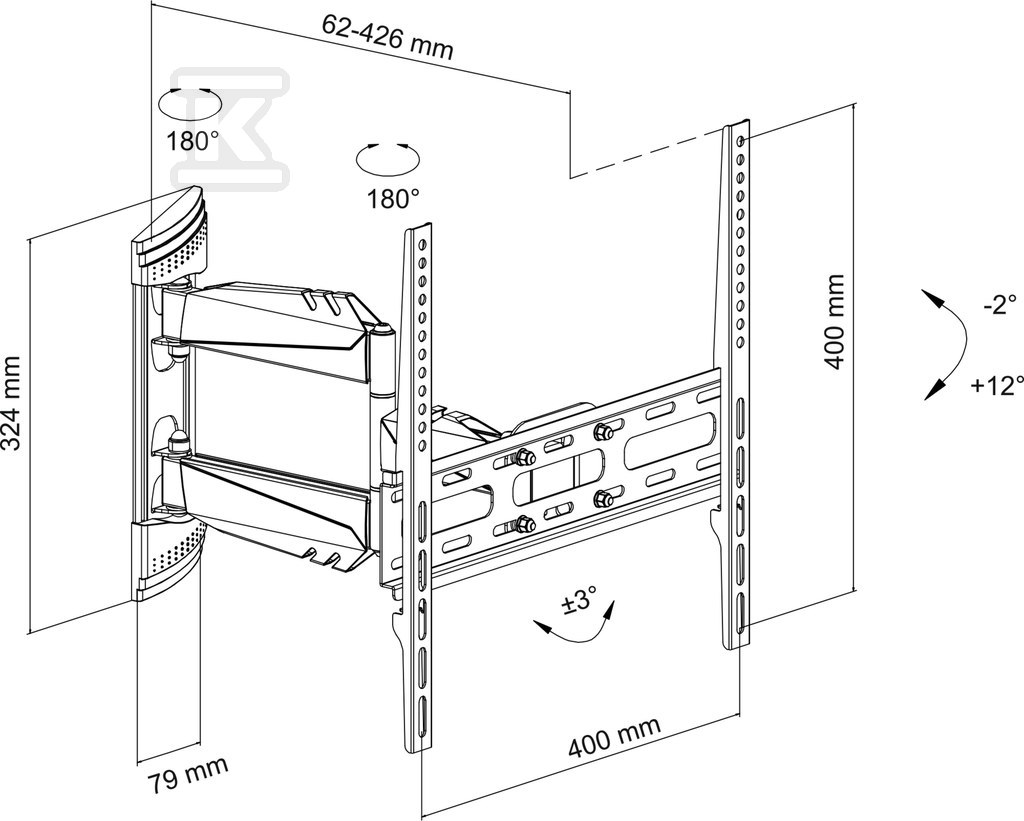 Suport TV Technimount Flex Easy - 2020/2765