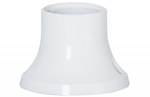 Simple screw lamp holder E27 white