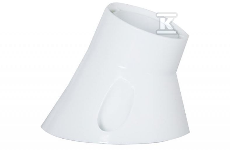 Twisted lamp holder E27 white - F4.0135