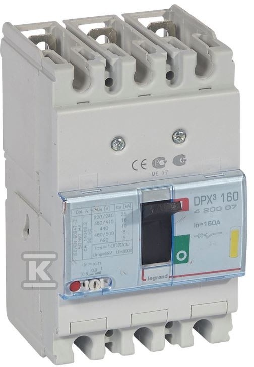 DPX2 160 3P 160A 16KA Leistungsschalter - 420007