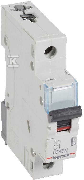 Miniature circuit breaker S 311 1P C 1A - 404163