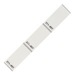 Etykiety z laminacją, do drukarki Smart Printer, 18 x 44 mm, biały