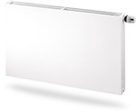 PURMO PLAN FCV22 Heizkörper 600x600, Heizleistung: 1006 W (75/65/20°C), Stahlplattenheizkörper mit glatter Frontplatte, mit Bodenanschluss, PURMO Plan Ventil Comapct, weiß RAL9016