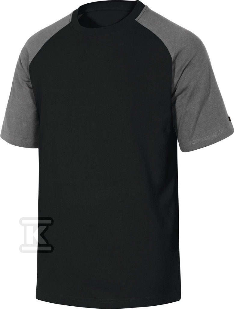 GENOA T-shirt, black and gray, size XL - GENOANOXG