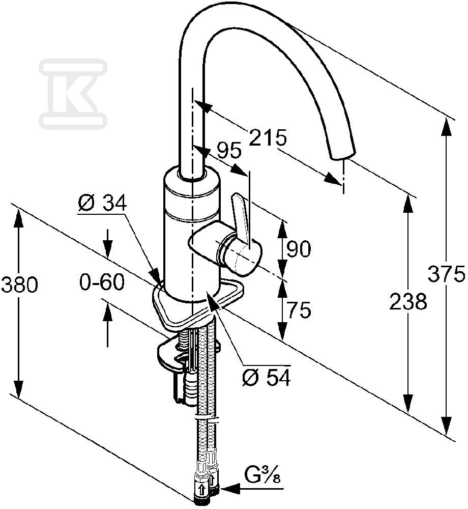 Bateria zlewozmywakowa E-GO - 422000575