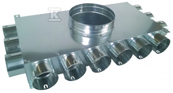 Flat twelve-pipe manifold 12x63/200 - SK12X63/200