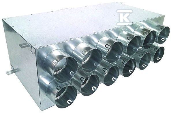 Double-row, twelve-way pipe manifold - SK12X75/200D