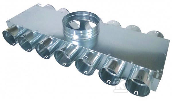 Fourteen-port flat manifold 14x75/160 - SK14X75/160