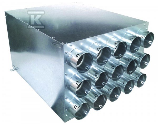 Fifteen-pipe manifold with adjustable - SK15X75/200