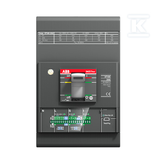 Wyłącznik kompaktowy XT4S 250 Ekip LS/I - 1SDA068475R1