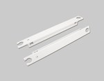 Panneau latéral (habillage latéral) pour radiateur Purmo Type 11 - hauteur 60 cm, gauche