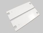 Purmo side cover (side panel, side panel) for a radiator type 33, height 30, left