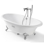 Newcast bathtub 170x85 cm white external body