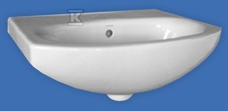 Madalena 55 cm washbasin without a tap - A327592000