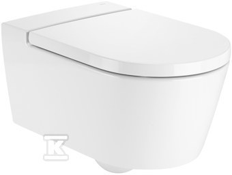 Miska wisząca WC bezkołnierzowa Roca Inspira Round Rimless 560x370