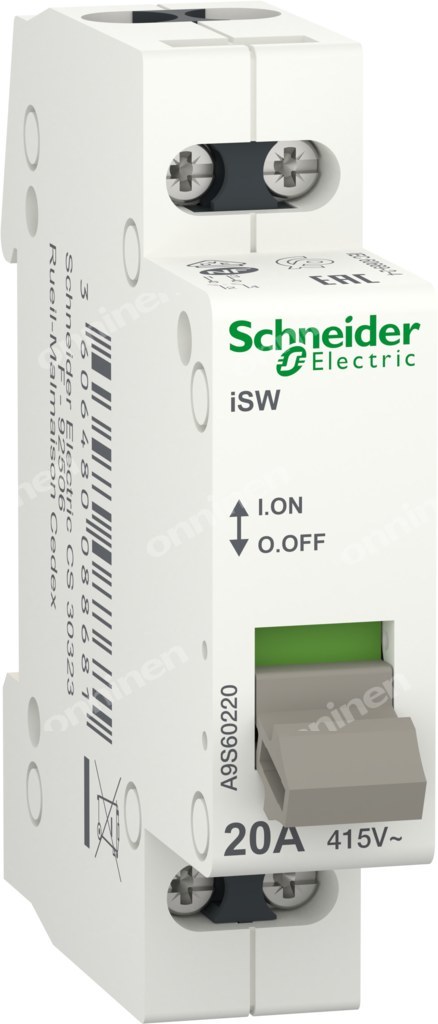 iSW-20-2 20A 2-poliger - A9S60220