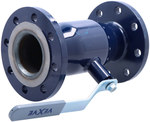 VEXVE ball valve for water up to 200C, DN80 PN16 flanged, reduced passage