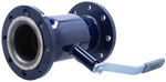 VEXVE ball valve for water up to 200C, DN100 PN16 flanged, reduced passage