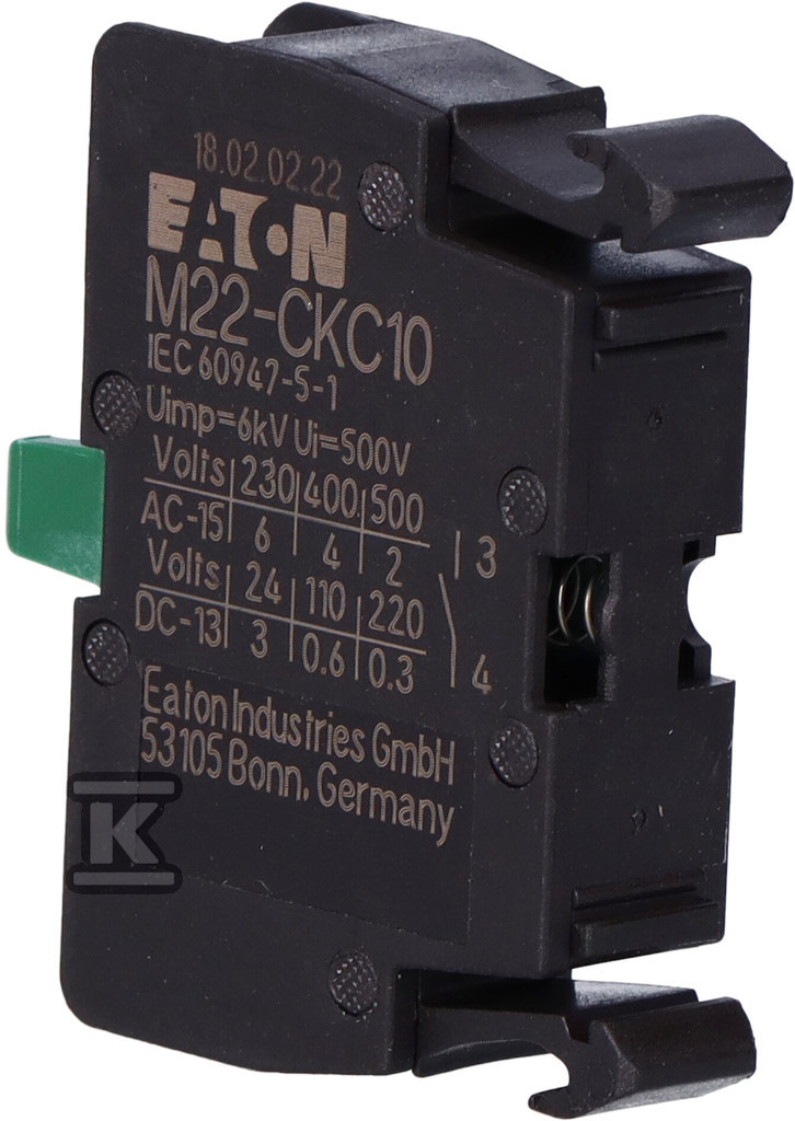 Контактний елемент M22-CKC10 1Z - 216386