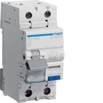 Диференційний вимикач з надструмовим захистом 1P+N 6kA C 16A/10mA Тип A