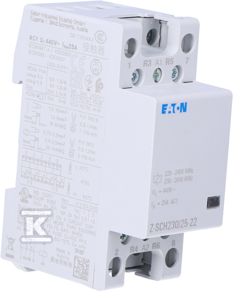 Contactor de instalare Z-SCH230/25-22 - 248849