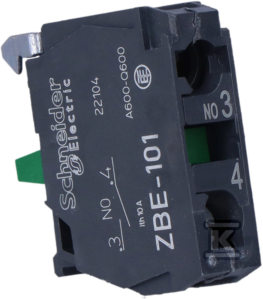 Schneider Electric Single Contact Block 1 NO ZBE101