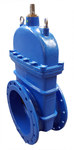 Клиновий засув EcoValve dn350 вода CC, коротка загальна довжина F4, PN10 EPDM A2-70, GJS-чавун з шаровидним шаром