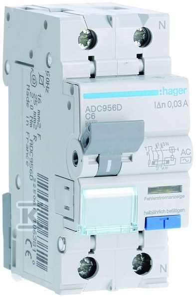 Pole residual current circuit breaker - ADC956D