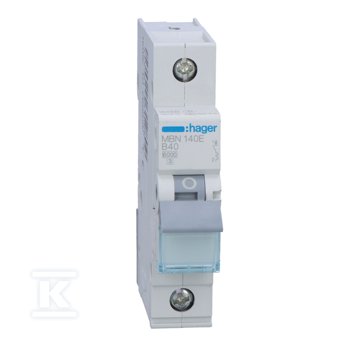 MCB, 6kA, крива B, 1 полюс, 40A - MBN140E