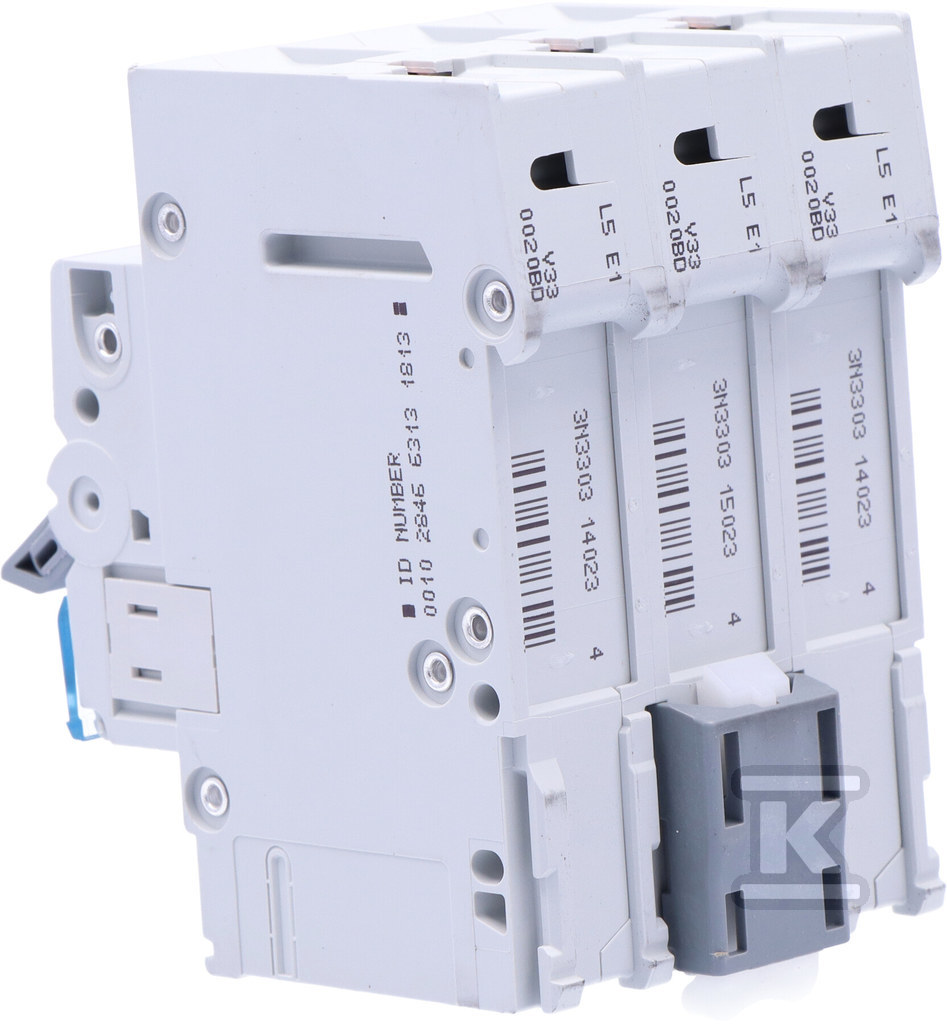 MCB, 6kA, крива B, 3-полюсний, 20A - MBN320E