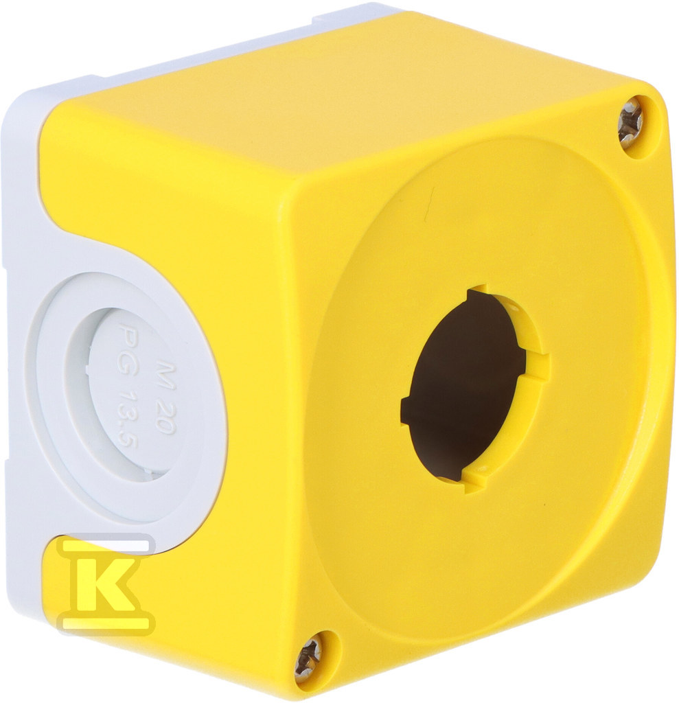 CEPY1-0 Yellow plastic housing, 1-hole - 1SFA619821R1000