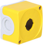 CEPY1-0 Yellow plastic housing, 1-hole