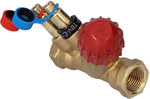 TBV-C - Balancing and control valve for end consumers with on-off regulation DN15 NF internal threads