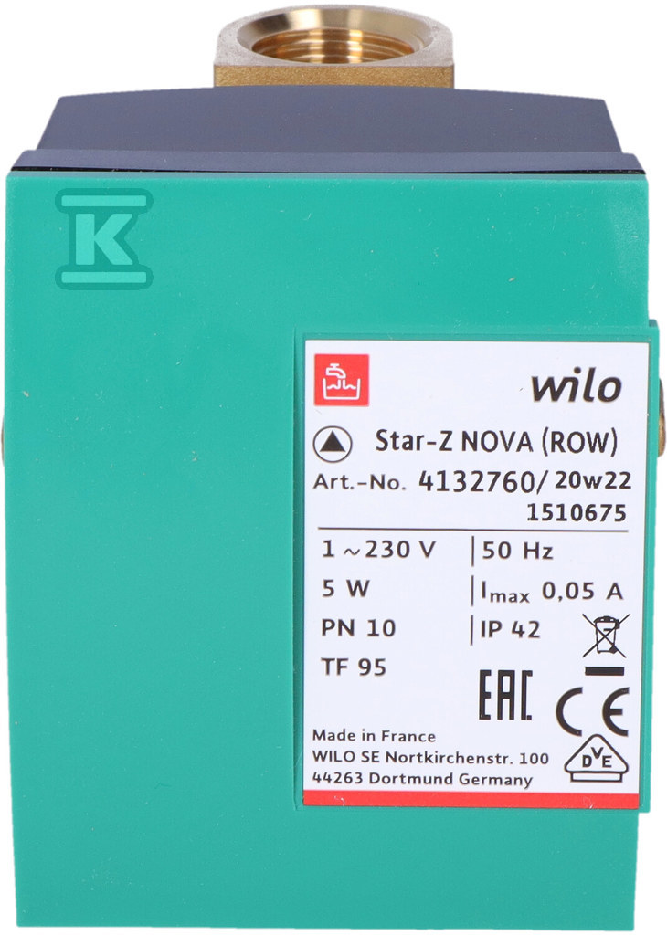Циркуляційний насос Wilo-Star-Z NOVA - 4132760