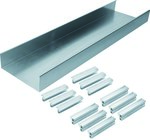 Podstawa kanału napo 2-stronna skos pokrywy 200x70 mm stal, TEHALIT.AK