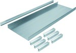 Podstawa kanału napo 1-stronna skos pokrywy 250x40 mm stal, TEHALIT.AK