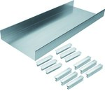 Podstawa kanału napo 2-stronna skos pokrywy 300x70 mm stal, TEHALIT.AK