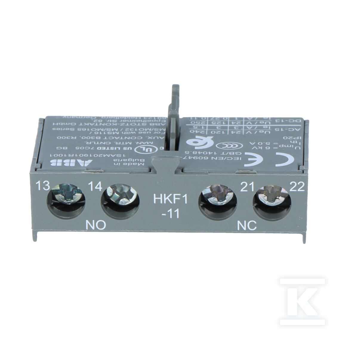 HKF1-11 Допоміжний контакт для MS116 - 1SAM201901R1001