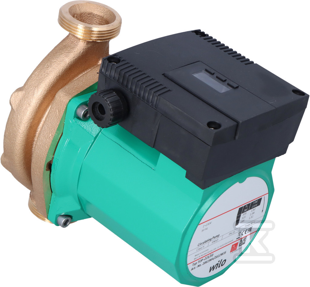 Circulation pump Wilo-TOP-Z 25/10 EM - 2061964