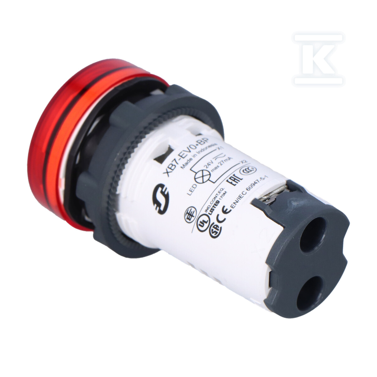 Лампа сигнальна 24V LED червона - XB7EV04BP