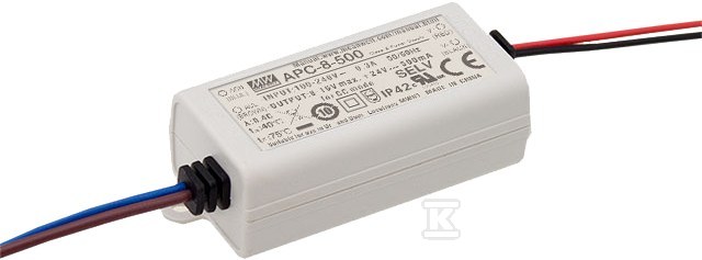 LED power supply APC-8-700, 8W 5 ~ 11V - APC-8-700