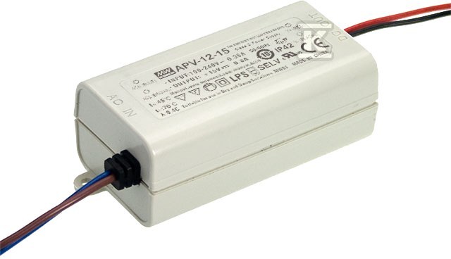 LED power supply APV-12-15, 12W 15V - APV-12-15