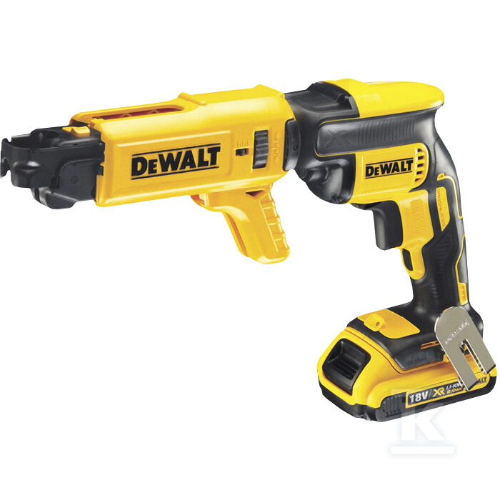 18V XR Викрутка для гіпсокартону 2 X - DCF620D2K-QW
