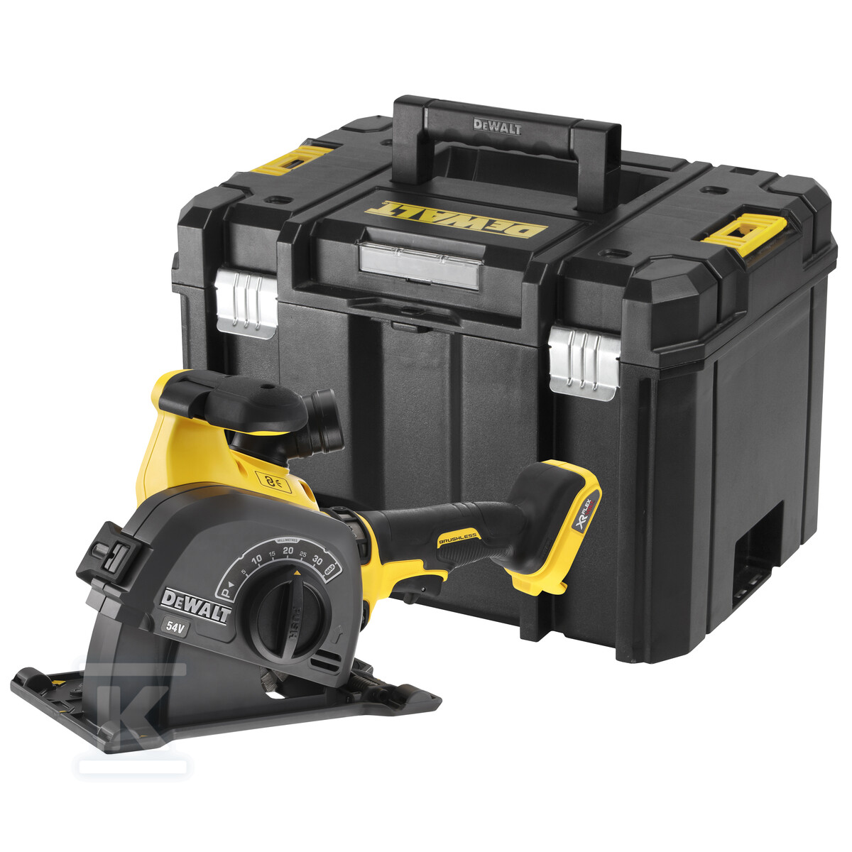 Bruzdownica FLEXVOLT DEWALT 54V XR - DCG200NT-XJ