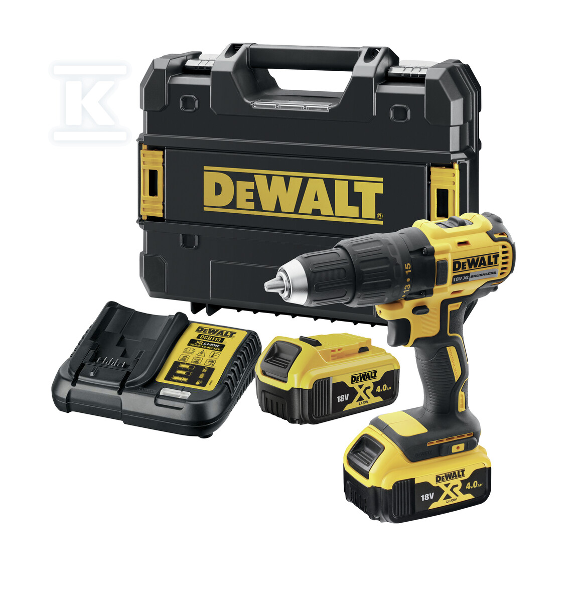 Дриль-шуруповерт DEWALT XR 18V - DCD777M2T-QW