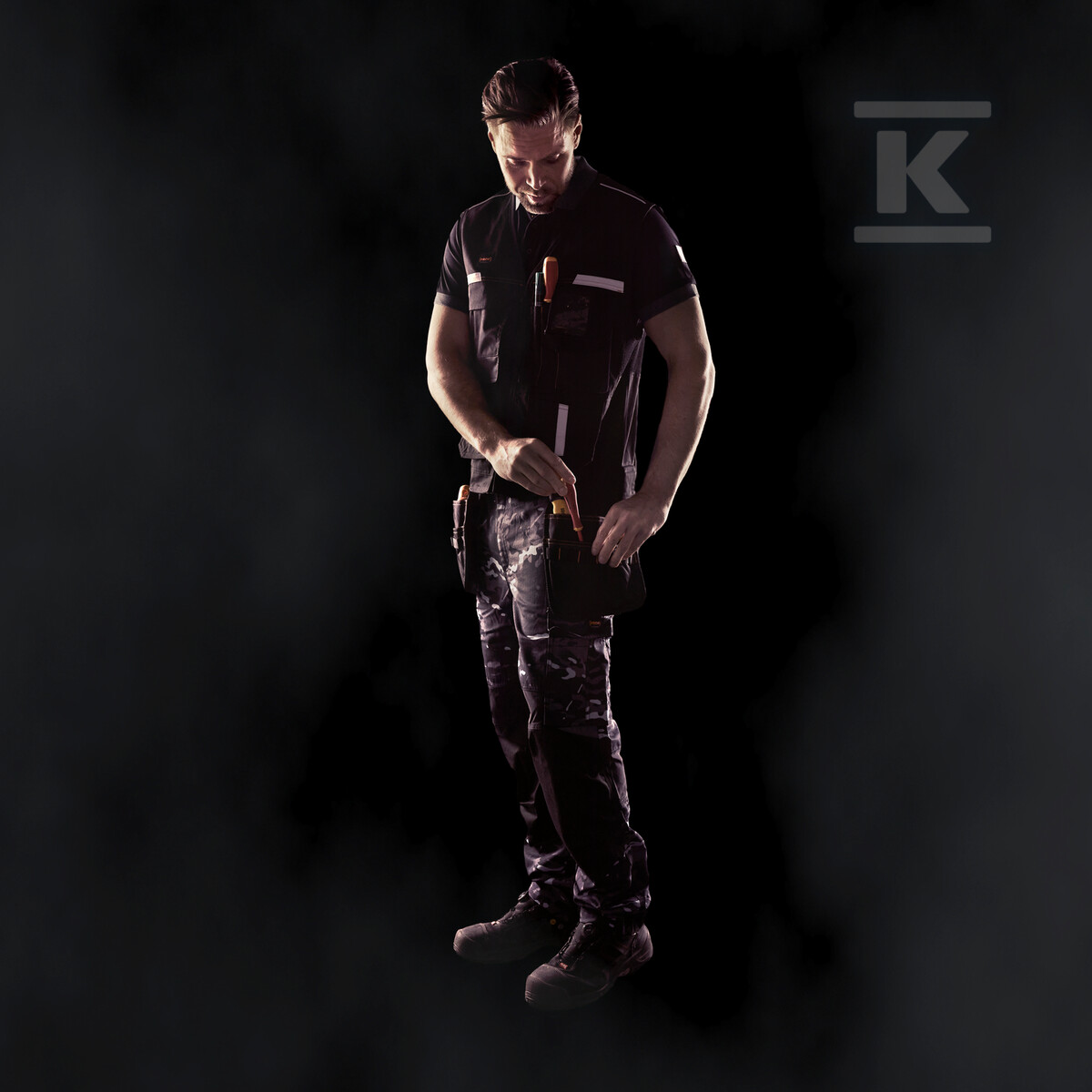 Tool vest BLACK 2XL - 502134094
