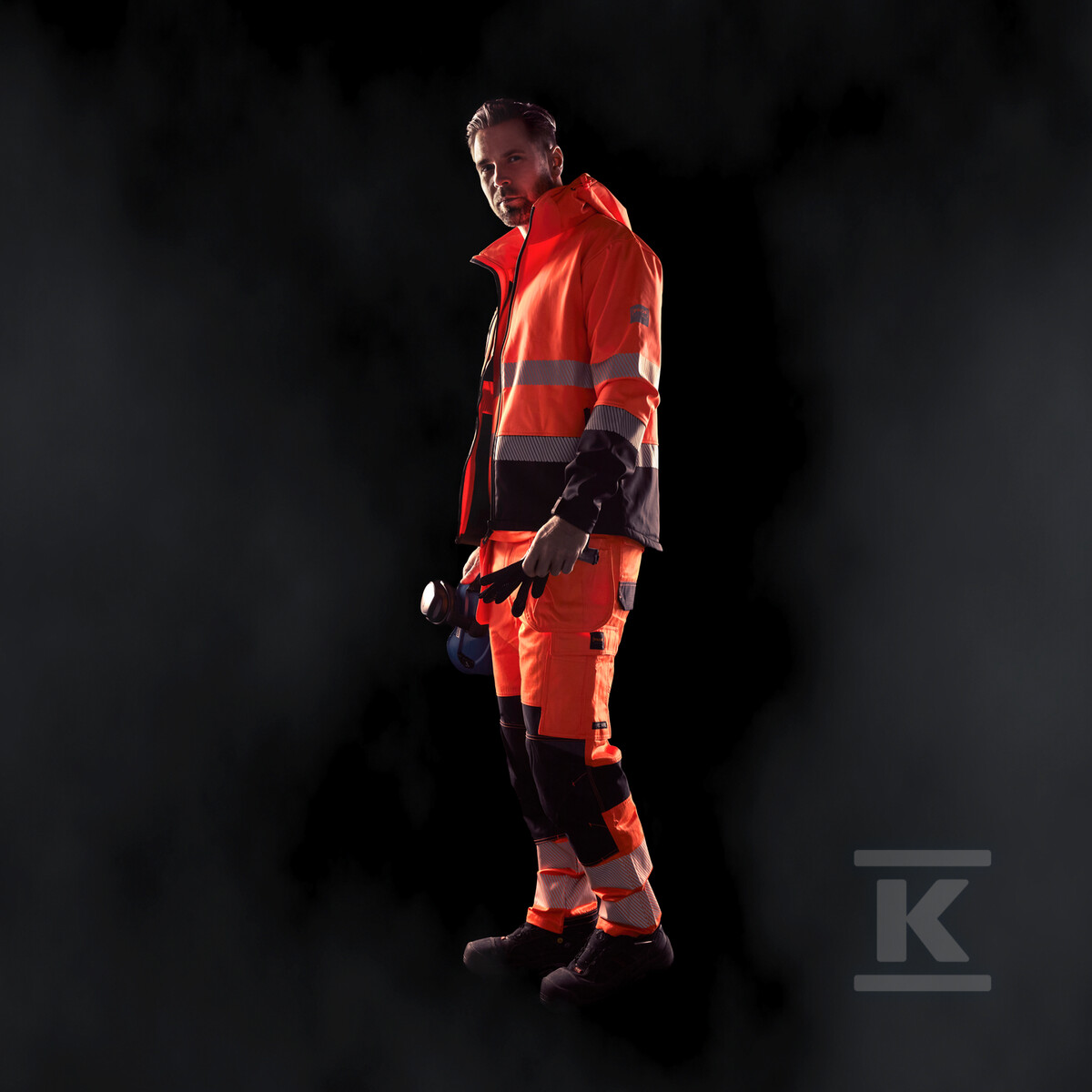 Softshell jacket HI-VI (fluo) orange M - 502072356