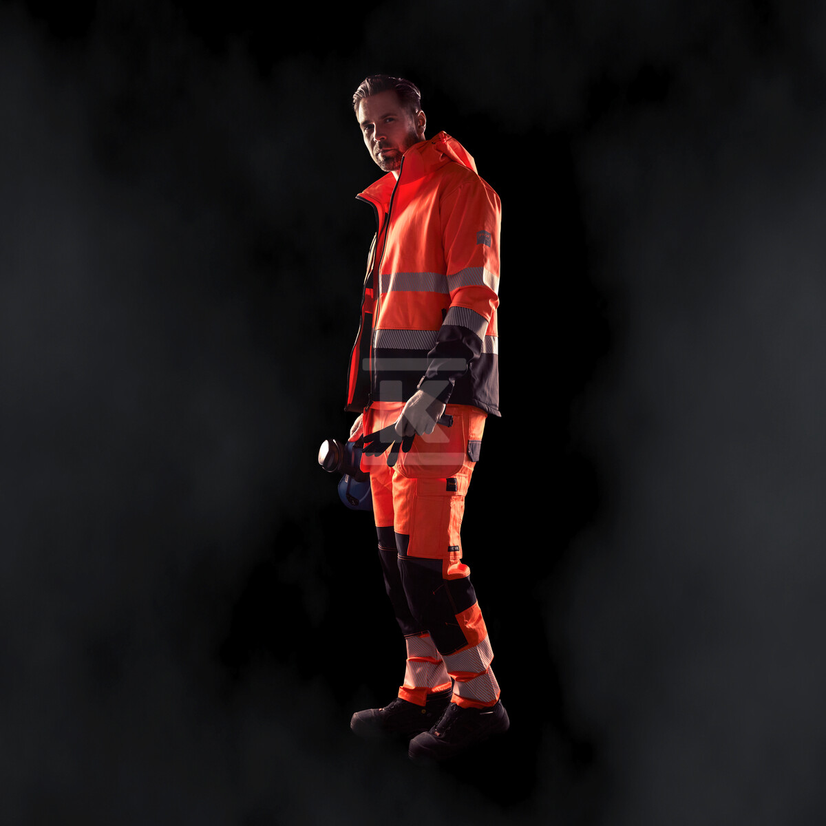 Kurtka robocza softshell odblaskowa - 502072358
