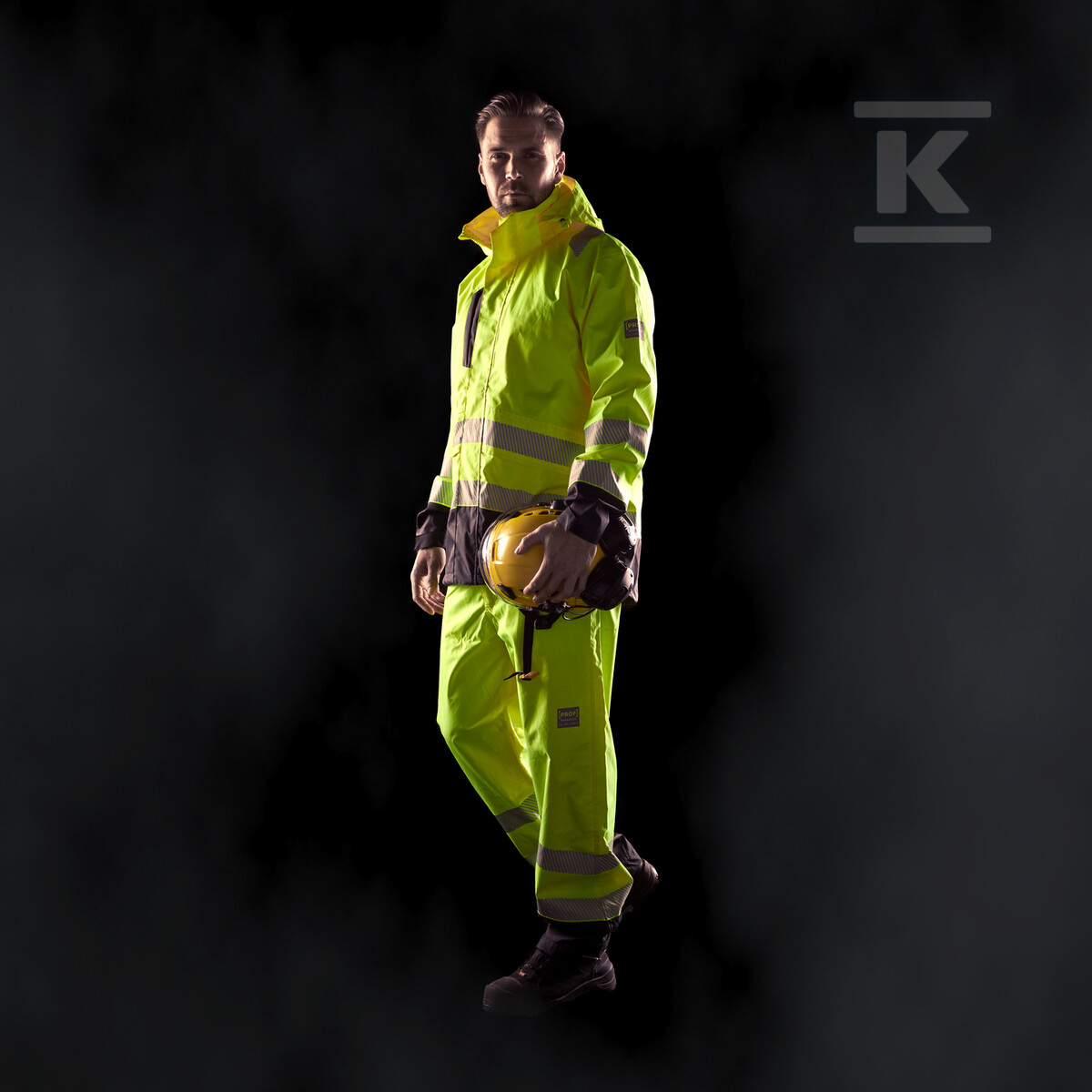 HI-VI (fluo) shell pants yellow XXL - 502072153