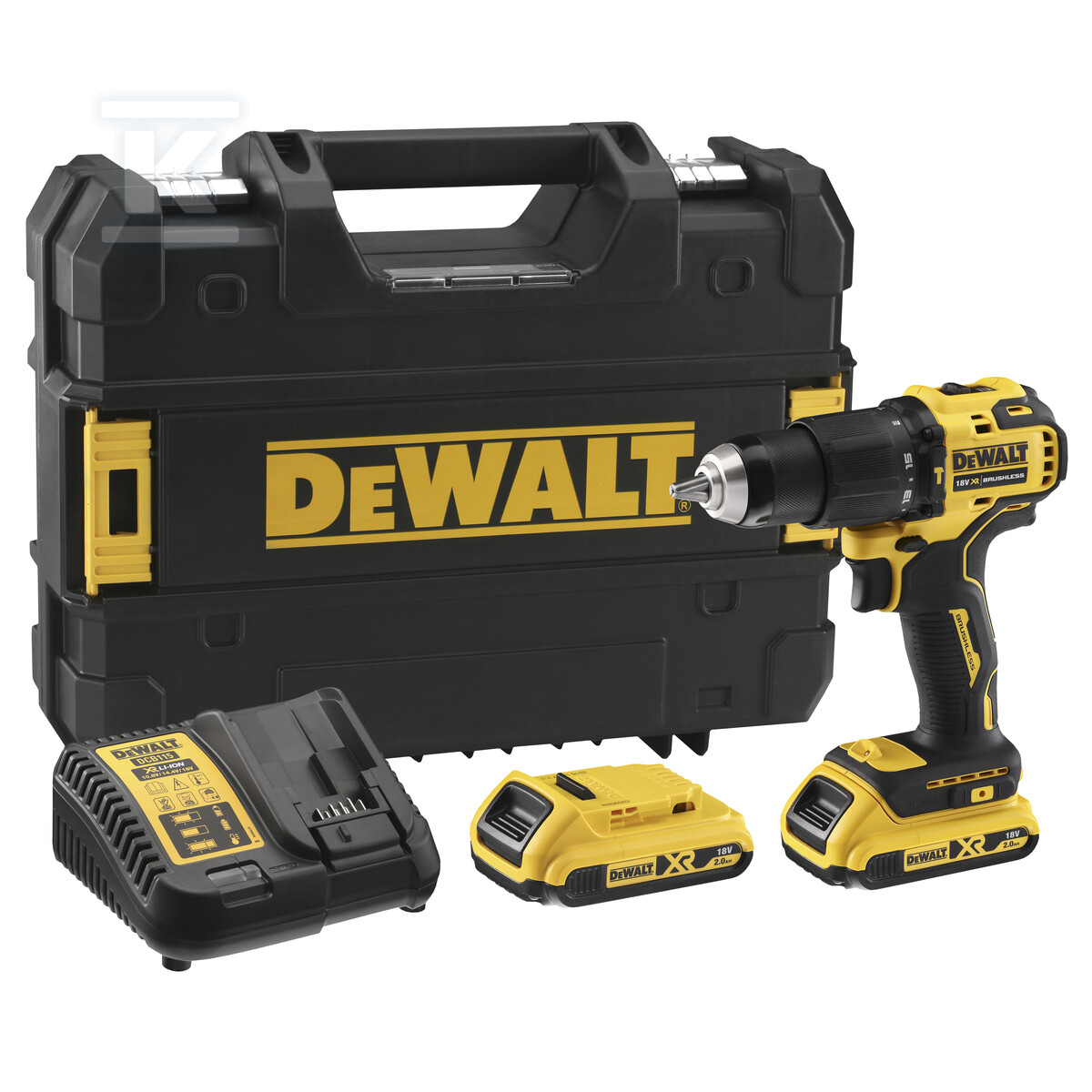 Wiertarko-Wkrętarka udarowa DEWALT XR - DCD709D2T-QW